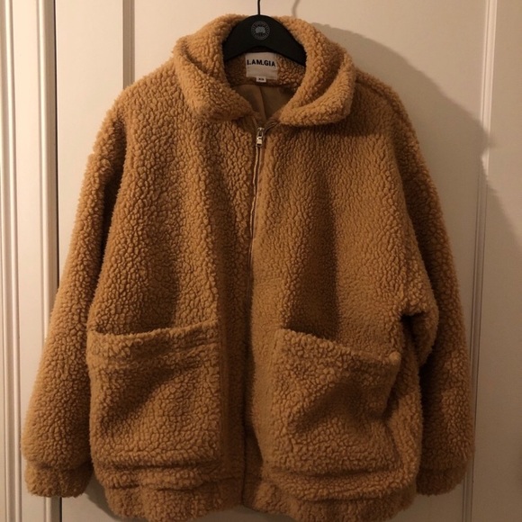I.AM.GIA pixie Sherpa Teddy coat - Picture 1 of 5
